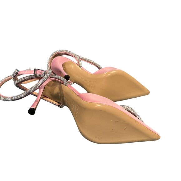 Mach & Mach Triple Heart Ankle-Strap Pumps Sz 38.5 US 8.5 MSRP $1020  NEW OTHER - Picture 8 of 10